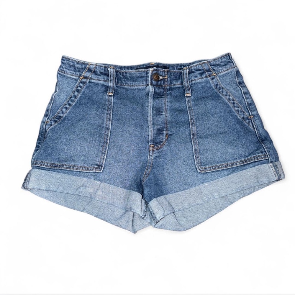 Hollister Women's Blue Jean Shorts